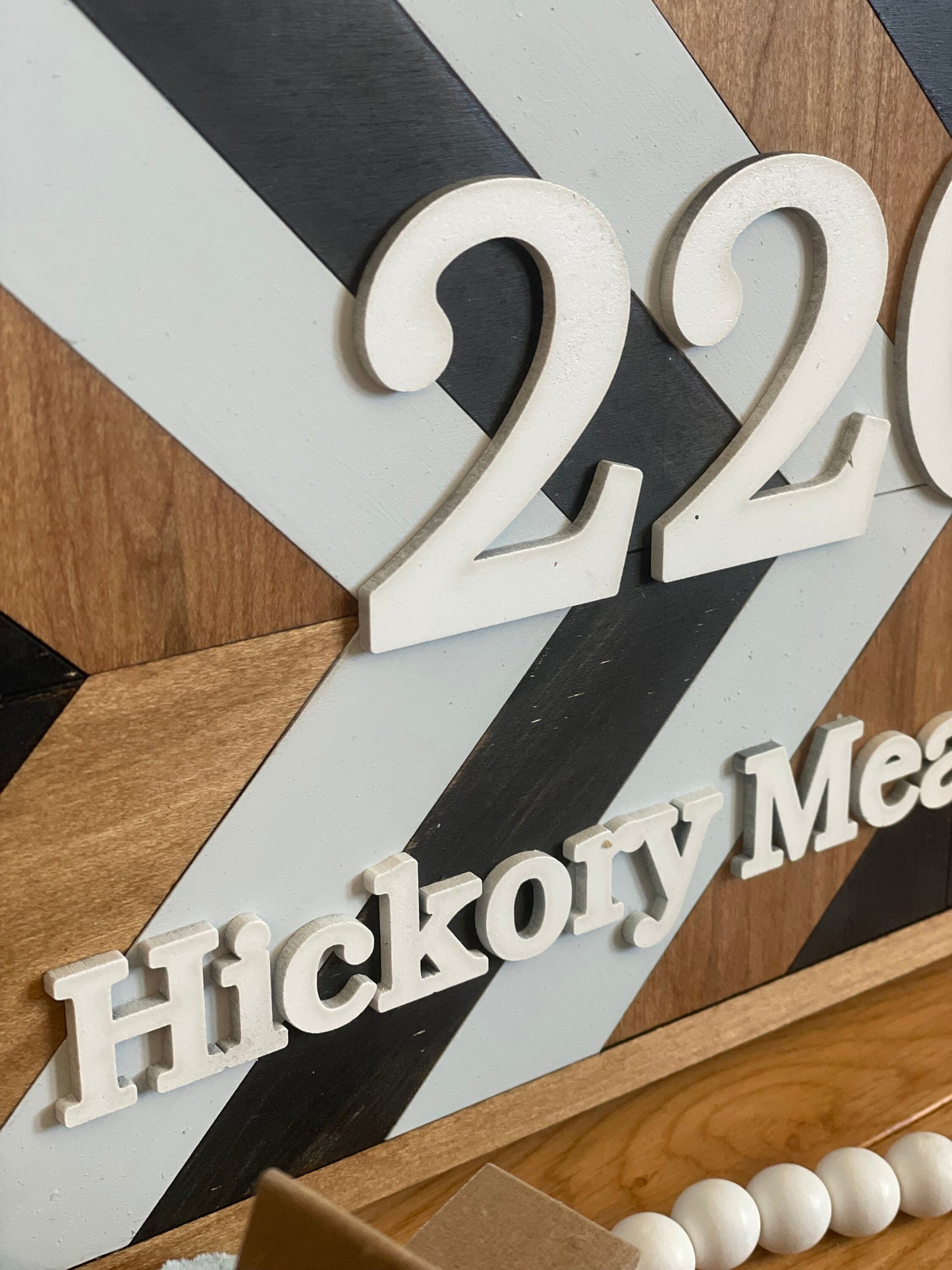 Custom Boho 3D Address Sign | Made to Order | Mailbox Sign