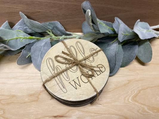 Baby Monthly Milestone Markers, Wood Milestone Markers, Baby Photo Props, Baby Milestone Discs, Monthly Signs