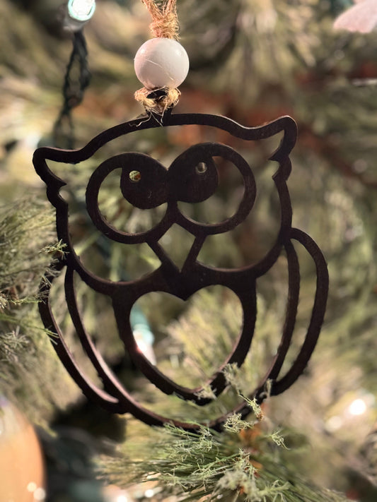 The Wise Educator Ornament | Christmas Ornament | Owl Ornament